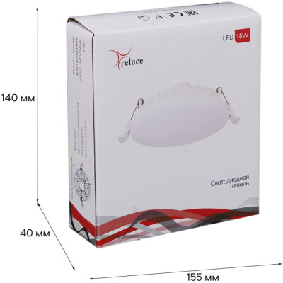 Светодиодная панель  70605-9.0-001OL LED18W WH 4000K